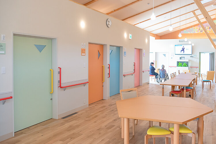 看護小規模多機能型居宅介護事業所さくらすの施設内観