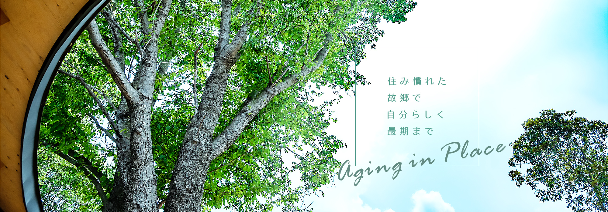 住み慣れた故郷で自分らしく最期まで aging in place
